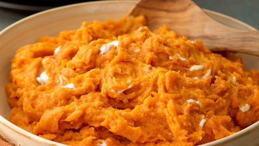 Maple Syrup Roasted Sweet Potatoes