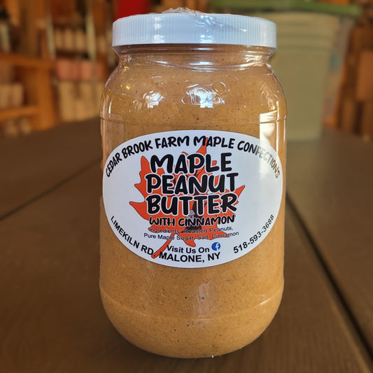 Maple Peanut Butter with Cinnamon